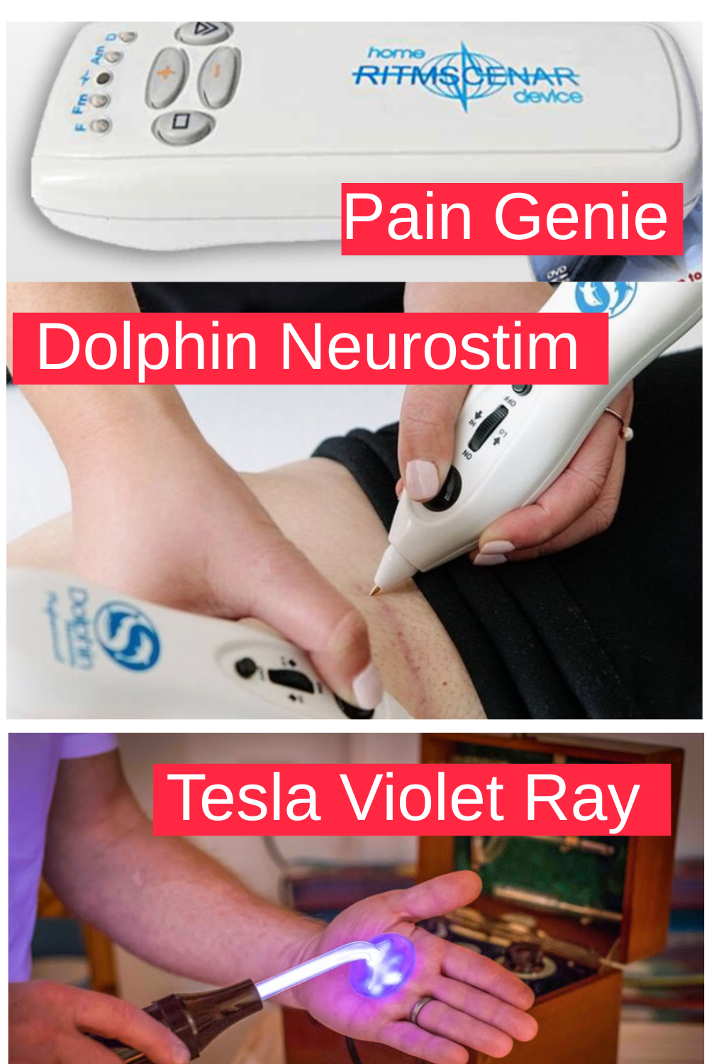 Pain Relief from Live5DHealth - Pain Genie, Dolphin Neurostim, Tesla Violet Ray (2) Exercise with Oxygen Therapy (EWOT) in Ireland